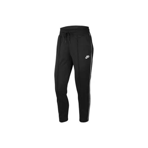 Nike Вязаные тренировочные штаны женские черные