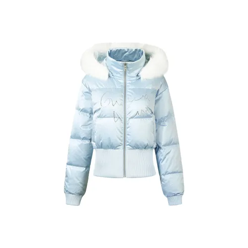 Guuka Hero Пуховик Женские Небесно-голубой