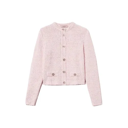 TWINSET Milano SS25 Трикотаж Женский Розовый