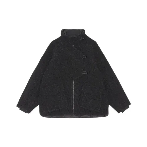 GANNI Вельвет Feel Пальто Женское Черное