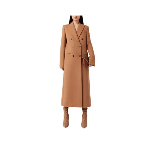 Stella McCartney Пальто Женское Бежевое