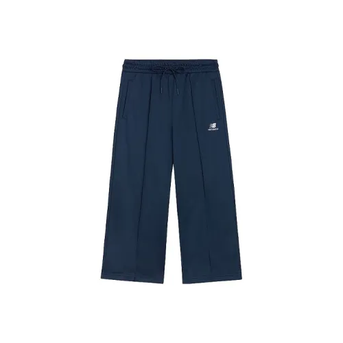 New Balance Темно-синие Женские Повседневные Брюки