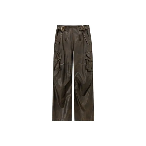 NO ONE ELSE Черные Женские Повседневные Брюки