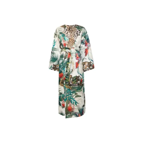 Roberto Cavalli SS24 Пальто Женское Бежевый