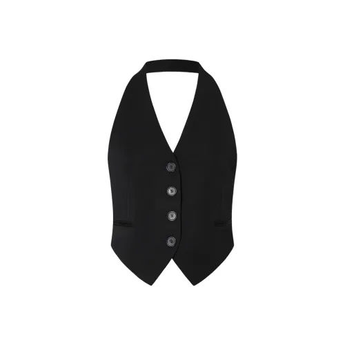 MO CO Черные Женские Жилеты