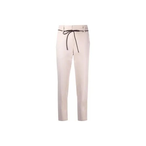 Brunello Cucinelli Светло-розовые Женские Повседневные Брюки