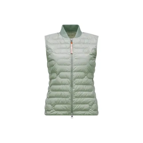 Moncler Жилет Женский Светло-Зеленый