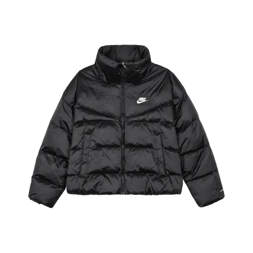 Nike Пуховая куртка Женская Черная