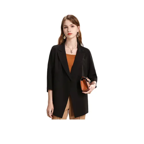 FENHONGMALI Бизнес-костюм женский рубиновый черный