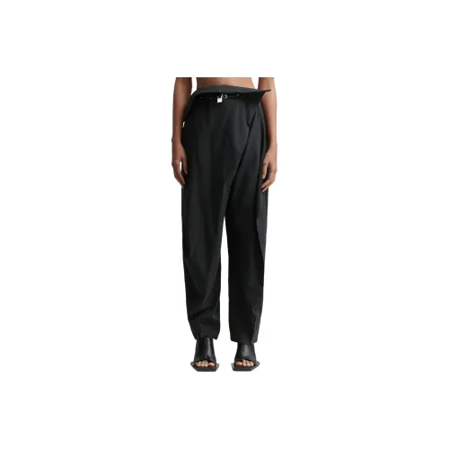 JW Anderson Черные Женские Повседневные Брюки