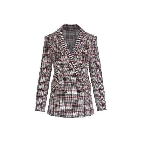 Veronica Beard SS24 Бизнес Костюм Пальто Женское Черное