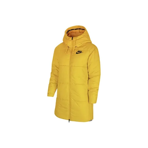 Nike Пуховик Женский Темно-Серый