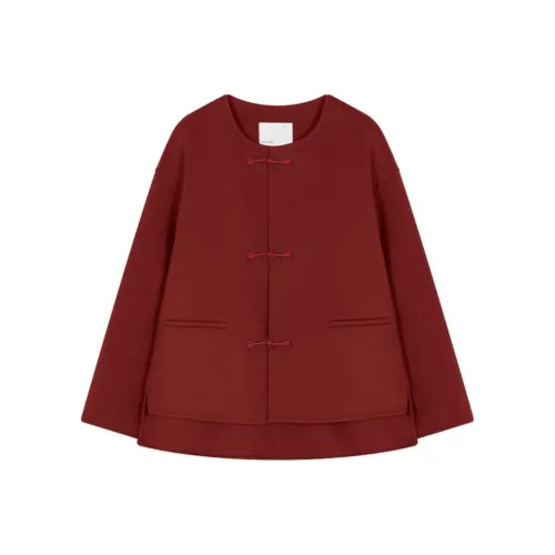 IHIMI Бургундское Женское Пальто