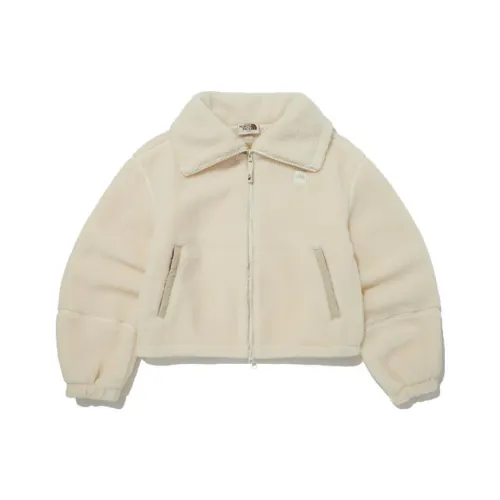 THE NORTH FACE Бархат Feel Куртка Женская Бежевая