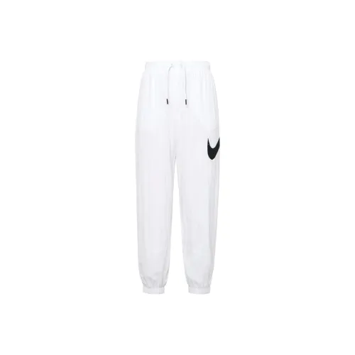 NIKE Белые Женские Вязаные Тренировочные Брюки