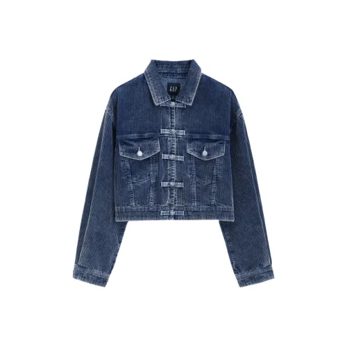 GAP Snake Year Limited Collection Средняя стирка Женские Короткие пальто