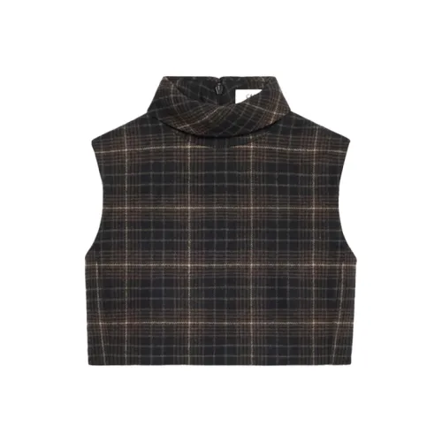 CELINE Коричневые Женские Жилеты