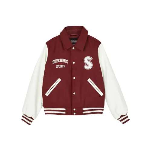 Skechers Пуховая куртка Женская Виноградный Красный