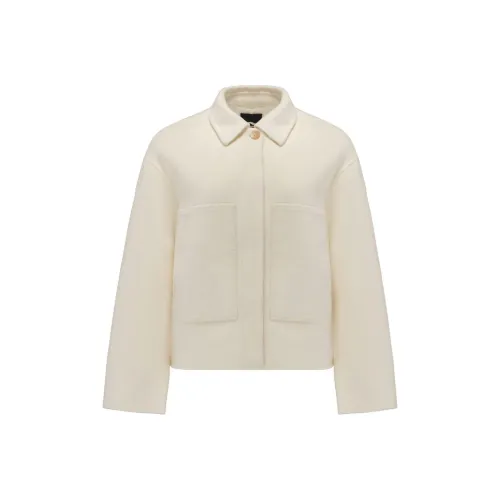 LI NING 1990 Commuter Series Экрю Женские Бархатные Куртки