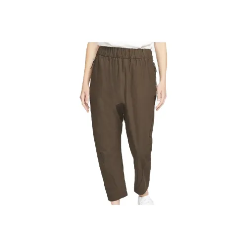 Nike Esc Series Бархат Коричневый Женские Повседневные Брюки