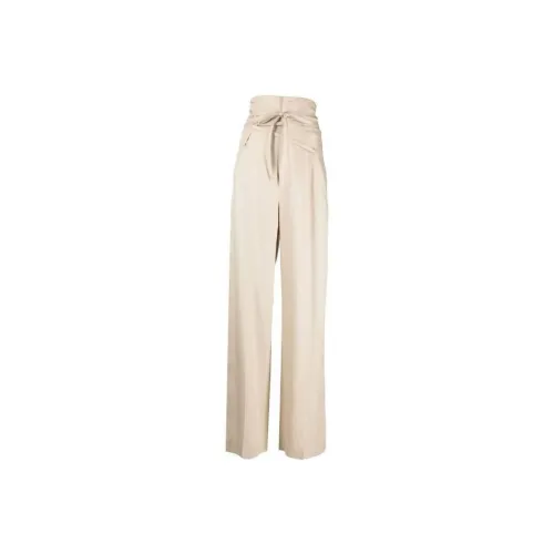 Jacquemus Бежевые Женские Повседневные Брюки
