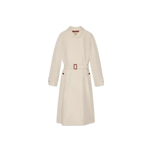 GUCCI FW23 Тренчкот Женский Бежевый