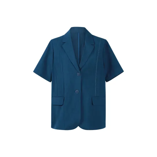 THE SEA LIFE Бизнес костюм женский керамика синий