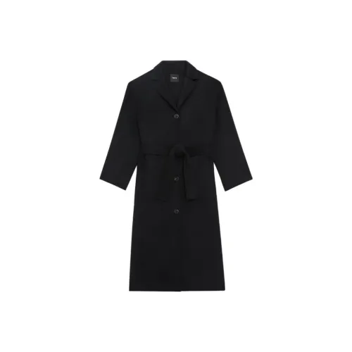 THEORY Черное 001 Женское Пальто