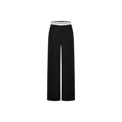 MO&CO Черные Женские Повседневные Брюки