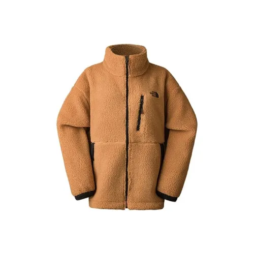 The North Face Nuptse Хаки Женские Бархатные Куртки