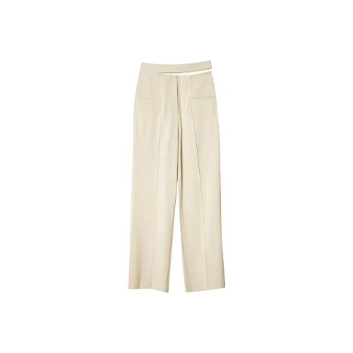 C+IMPRESS Повседневные брюки Женские Гардения белый