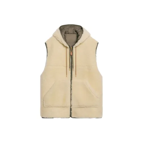 CELINE Молочно-белый Женские Жилеты