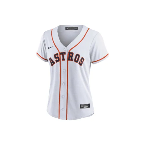 Nike MLB Коллаборация Houston Astros Jose Altuve Бейсбольная куртка Женская Белая