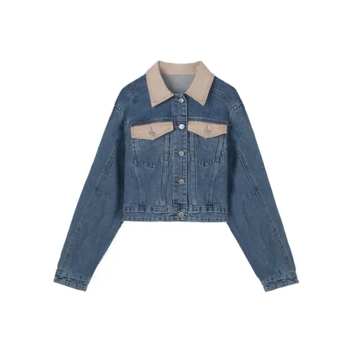 HIPPIEMISS Denim Jacket Women's Blue