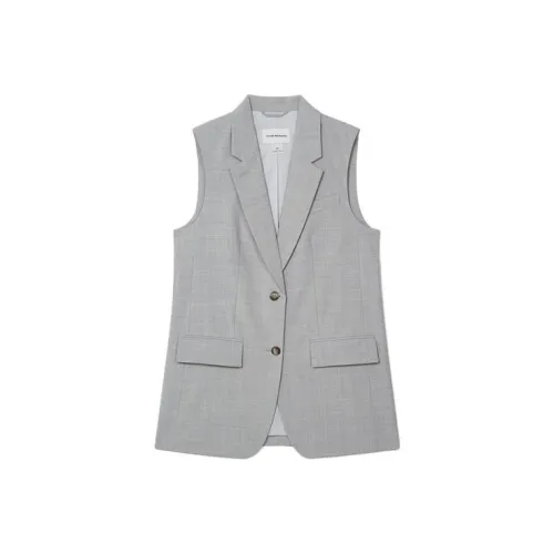 CLUB MONACO Жилет Женский Светло-Серый
