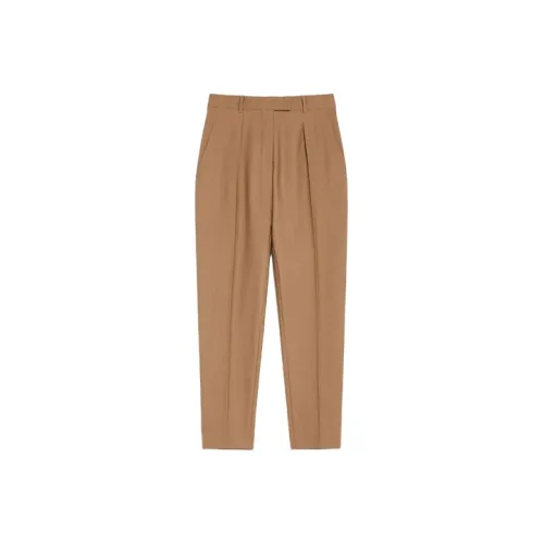 MaxMara Studio CAMEL Женские Вязаные Спортивные Брюки