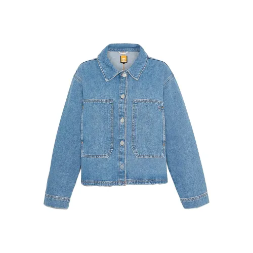 TIMBERLAND Синие Женские Джинсовые Куртки