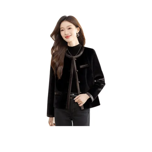 Cypress House Cropped Jacket Women's Black
