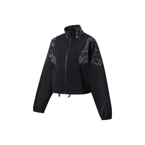 LINING Fitness series Принт "черный повсюду" Женская тренч