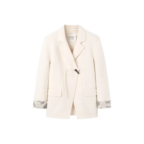 PEACEBIRD Daria Song Collaboration Collection Пальто экрю для женщин