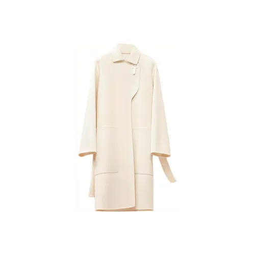 HERMES Белые Женские Бархатные Куртки