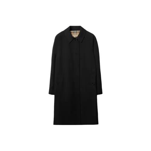 Burberry Черное Женское Пальто