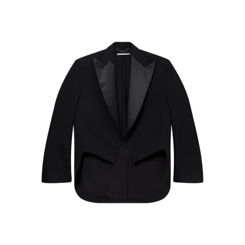 Stella McCartney SS24 Бизнес Костюм Пальто Женское Черное