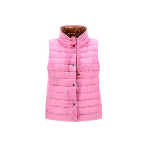 HERNO Двусторонний без рукавов куртка из нейлона ULTRALIGHT жилет женский HEAVEN PINK