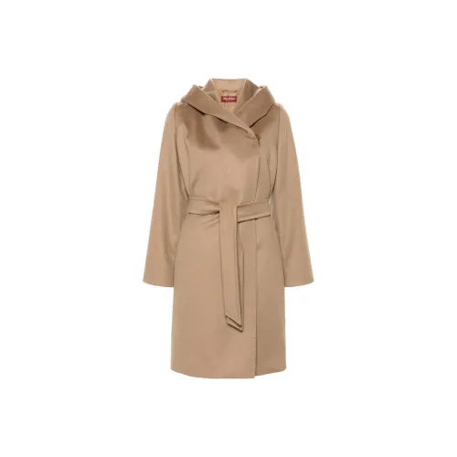 MaxMara Пальто Женское Светло-Коричневое