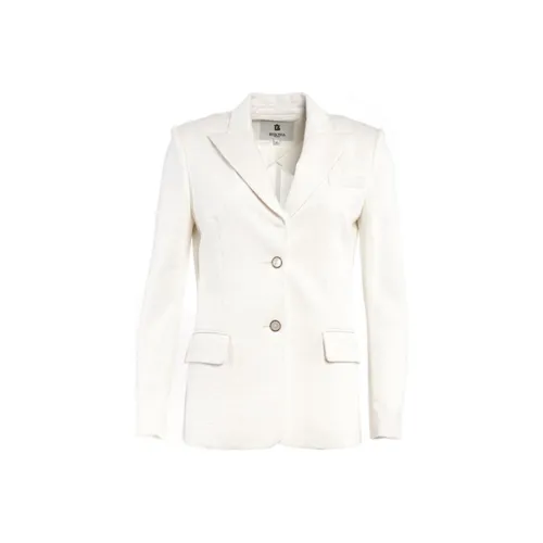 BESIONIA SS24 Бизнес Костюм Куртка Женская Белая
