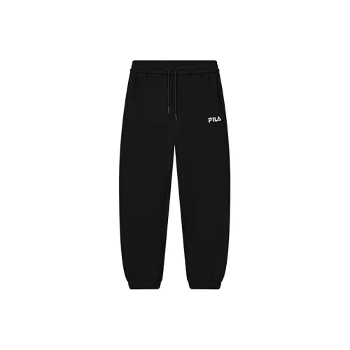 FILA Глубокий черный Женские Повседневные Брюки