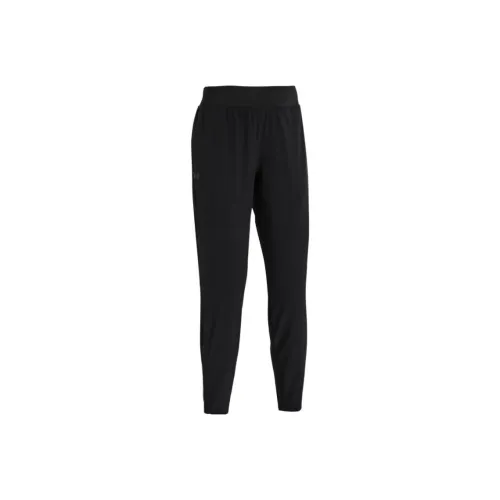 Under Armour Вязаные Спортивные Штаны Женские Черные