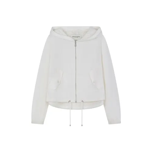 Teenie Weenie Укороченная куртка цвет слоновая кость женский