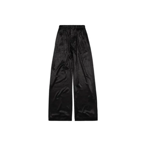 Balenciaga Повседневные брюки свободный крой женские черные